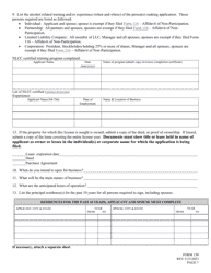 Form 150 Application for Liquor License - Pedal Pub - Nebraska, Page 7