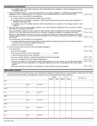 Form MO375-0892 Application for Navigator License - Missouri, Page 2