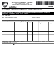 Form 6260 Medicare Secondary Payer Application for Medical Insurance Reimbursement - Kentucky, Page 7