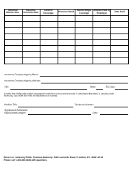 Form 6260 Medicare Secondary Payer Application for Medical Insurance Reimbursement - Kentucky, Page 8