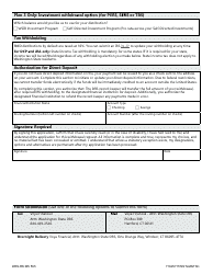 Form DRS-RK MS505 Rmd Change Request: Dcp, Jra or Plan 3 - Washington, Page 2