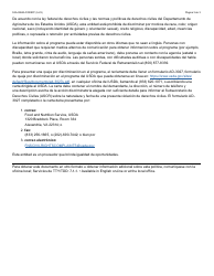 Formulario FAA-0065A-S Verificacion De Situacion De Residencia/Direccion Residencial - Arizona (Spanish), Page 3