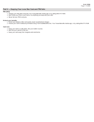 Form H1899 Unauthorized Use Replacement Benefit Eligibility Notice - Texas, Page 3