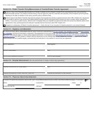 Form 3229 License Application to Operate a Multiple Location General or Special Hospital - Texas, Page 4