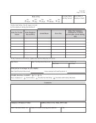 Form 3049 Employment Verification - Texas, Page 2