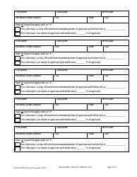 Form LFS200 Adjustment Service Company License Application - Wisconsin, Page 11
