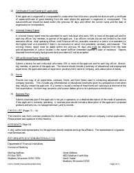 Form LFS200 Adjustment Service Company License Application - Wisconsin, Page 3