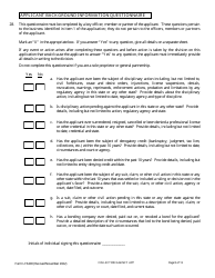 Form LFS400 Collection Agency License Application - Wisconsin, Page 12