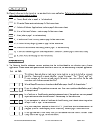Form LFS400 Collection Agency License Application - Wisconsin, Page 16