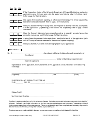 Form LFS400 Collection Agency License Application - Wisconsin, Page 17
