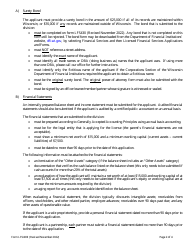 Form LFS400 Collection Agency License Application - Wisconsin, Page 2