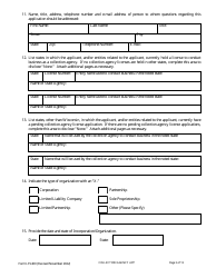 Form LFS400 Collection Agency License Application - Wisconsin, Page 7