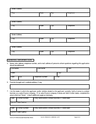 Form LFS100 Sales Finance Company Application for Financial Institutions - Wisconsin, Page 5