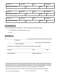 Form LFS100 Sales Finance Company Application for Financial Institutions - Wisconsin, Page 7