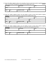 Form LFS800 Payday Lender License Application - Wisconsin, Page 13