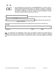 Form LFS800 Payday Lender License Application - Wisconsin, Page 17