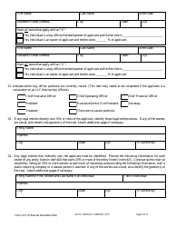 Form LFS110 Sales Finance Company License Application - Wisconsin, Page 11