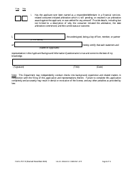 Form LFS110 Sales Finance Company License Application - Wisconsin, Page 13