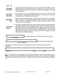 Form LFS700 Seller of Checks License Application - Wisconsin, Page 17