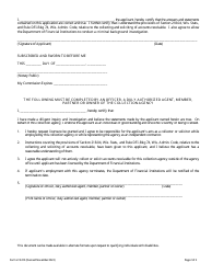 Form LFS410 Solicitor/Collector License Application - Wisconsin, Page 2