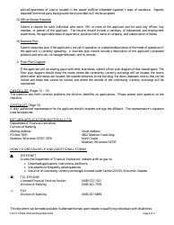 Form LFS500 Community Currency Exchange License Application - Wisconsin, Page 4