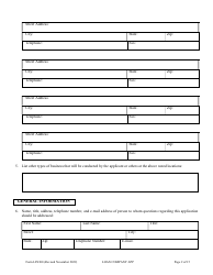Form LFS300 Loan Company License Application - Wisconsin, Page 7