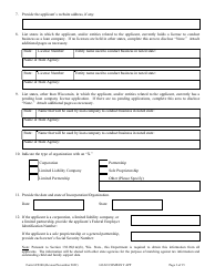 Form LFS300 Loan Company License Application - Wisconsin, Page 8