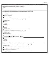 Form 8577 Questionnaire for Ltss Waiver Program Interest Lists - Texas, Page 4
