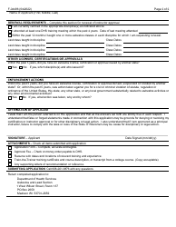 Form F-00049 Asbestos Principal Instructor Application - Wisconsin, Page 2