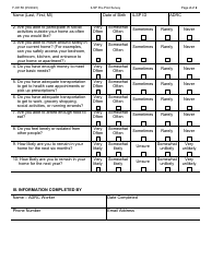 Form F-03158 Independent Living Supports Pilot (Ilsp) Pre-pilot Survey - Wisconsin, Page 2