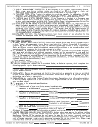 TREC Form 24-18 New Home Contract - Texas, Page 4