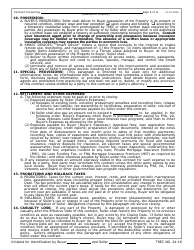 TREC Form 24-18 New Home Contract - Texas, Page 6