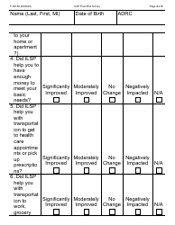 Form F-03159LP Independent Living Supports Pilot (Ilsp) Post-pilot Survey (Large Print) - Wisconsin, Page 4