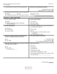 Form F-01118 Child Care Coordination Family Questionnaire - Wisconsin, Page 2