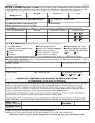 Form F-44614A Part A AIDS/HIV Drug Assistance Program and Insurance Assistance Program Application/Recertification - Wisconsin, Page 2