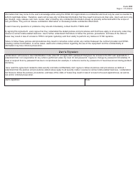 Form 4208 Tkids, Trad, Eis Registry, Extranet and Data Upload Security Agreement - Texas, Page 4