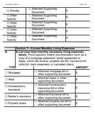 Form F-01827LP Application for Reduction of Cost Share - Large Print - Wisconsin, Page 6