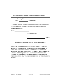 Form JC14:11.3 Pre-trial Findings/Order - Nebraska, Page 5