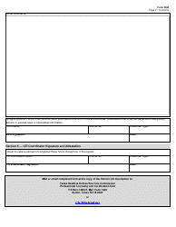 Form 3262 Licensed Chemical Dependency Counselor Intern Supervised Work Experience Documentation - Texas, Page 2
