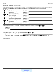 Form F-01758 Blastomycosis Case Worksheet - Wisconsin, Page 4