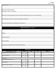 Form 2991 General Residential Operation (Gro) - Serious Incident Report (Sir) - Texas, Page 3