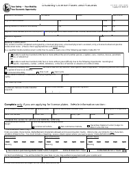 Form ITD3392 Disability License Plates and Placards - Idaho