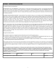 Customer Information Form - Missouri, Page 2