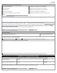 Form 2935 Admission Information - Texas, Page 3