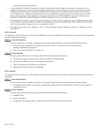 Form CEP-3 Application for a Large-Flow Development Review - Alabama, Page 2