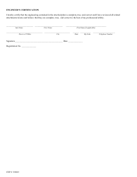 Form CEP-3 Application for a Large-Flow Development Review - Alabama, Page 6