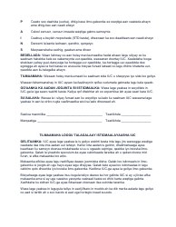 Consent for Iuc - North Dakota (Somali), Page 2