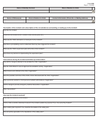 Form 2990 Serious Incident Report (Sir) - Child Placing Agency (CPA) - Texas, Page 2