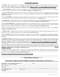 Application for Operational Permit - Palm Beach County, Florida, Page 2