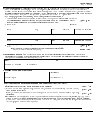 Form 5514-NATCEP Application for Nurse Aide Training and Competency Evaluation Program (Natcep) - Nurse Aide Training Program - Texas, Page 3